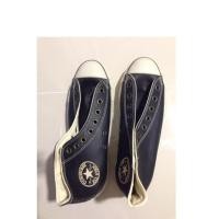 ราคา Converse มือ 1หุ้มข้อ หนังสีดำ size 7 us (1405953161)