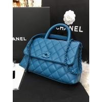 ราคา New #Chanel #Coco Handle Chevron Caviar 9.5” in Nude Gold Champagne HW Holo30, Full Set (6062396275)