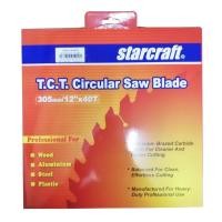 ราคา STARCRAFT ใบเลื่อยวงเดือนตัดไม้ 12 นิ้ว 24 ฟัน,30 ฟัน,40 ฟัน,60 ฟัน,80 ฟัน หนาพิเศษ แข็งแรงทานทาน (17161276624)