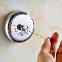 ราคา ราวตากผ้า สลิงตากผ้า ยืดได้ 2.8 เมตร สามารถเก็บลวดได้เมื่อไม่ใช้งาน ลวดสลิงตากผ้า ลวดตากผ้า (7943827622)