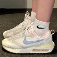 ราคา ☌✿❣Nike รองเท้าผู้ชาย Nike Air Max Dawn รองเท้าผู้หญิงเบาะลมสีขาวและสีดำกีฬาและรองเท้าวิ่งลำลอง DH5131-101 (20695138509)