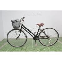 ราคา จักรยานแม่บ้านญี่ปุ่น - ล้อ 27 นิ้ว - มีเกียร์ - สีดำ [จักรยานมือสอง] (17642458116)