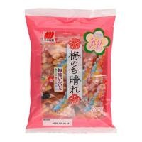 ราคา ซันโกะ ข้าวอบกรอบรสบ๊วยและสาหร่าย 80กรัม ขนมญี่ปุ่น Sanko Ume Nochi Hare 80g. (9264546978)