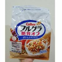 ราคา **หมดอายุ 14.02.2021**Calbee Fulgra Sugar Off 600g. คาลบี้ กราโนล่า สูตรหวานน้อย 25% (6455354805)