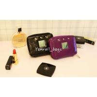 ราคา YSL leather cosmetic bag (866125694)