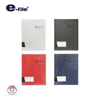 ราคา e-file (อี-ไฟล์) แฟ้มโฮลเดอร์ 20 ซอง ปกทึบ Made in Thailand (MiT) รหัส 730A (1176026780)