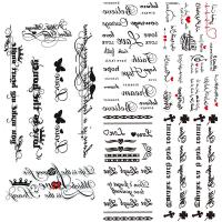 ราคา สติกเกอร์รอยสักชั่วคราว ลายผีเสื้อ และหัวใจ ขนาดเล็ก กันน้ํา สีดํา สําหรับเด็ก (23044300359)