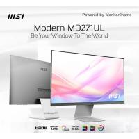 ราคา MSI Modern MD271UL 27'' Monitor, 4K UHD (3840 x 2160), 60Hz, IPS, 4ms, Adaptive-Sync, 2x HDMI 2.0b, DP1.2a, USB Type-C, DCI-P3 9 (21899005019)