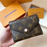 ราคา Victorine Wallet ชมพูอ่อน (14966434957)