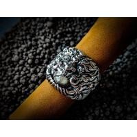 ราคา แหวนพระราหูฝังพลอยแบร๊คสตาร์เนื้อเงินแท้ (3482233109)