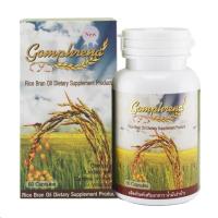 ราคา Gomphrena Rice Bran Oil กอมฟลีนา น้ำมันรำข้าวและจมูกข้าว (1 กระปุก) (90951624)