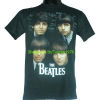 ราคา เสื้อวง The Beatles ผ้าร้อยแฟชั่นวงดนตรี วินเทจ เดอะบีเทิลส์ BTL1418 (368017476)