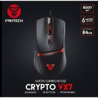 ราคา FANTECH CRYPTO VX7 เมาส์เกมมิ่ง MACRO GAMING 6 ปุ่มปรับความเร็ว DPI 200-8000 (19663808771)