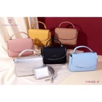 ราคา ถูกสุด กระเป๋า SUSEN แบรนด์แท้ รุ่นที่ดิวใช้ งานสวยมาก แถมเป๋าตังใบเล็ก (6313319022)