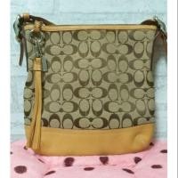 ราคา กระเป๋าสะพายข้าง coach มือสอง ของแท้ % (2799521032)