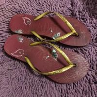 ราคา [Used] รองเท้าแตะ Havaianas ของแท้ 39/40 ส่งฟรี!!! (854665445)