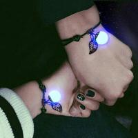 ราคา [YY] สร้อยข้อมือเชือกถัก เรืองแสง สไตล์เกาหลี เหมาะกับคู่รัก แฟชั่นสําหรับผู้ชาย และผู้หญิง (17423179168)
