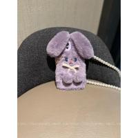 ราคา เคสโทรศัพท์มือถือ ผ้ากํามะหยี่ขนนิ่ม แต่งหูกระต่ายน่ารัก พร้อมสายคล้องไข่มุก สําหรับ Vivo V25 V25E V27 V27E V23 V21 V20 SE V19 V15 V17 V11 V10 Pro (23352549552)
