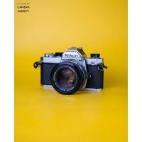 ราคา กล้องฟิล์ม SLR Nikon FM + 50mm 1.4 ai (20021526929)