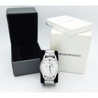 ราคา นาฬิกา EMPORIO ARMANI MEN'S AR1879 CLASSIC 43 MM QUARTZ CHRONOGRAPH พร้อมกล่อง (ใหม่) (22509797861)