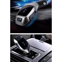 ราคา ของแท้100% X5 Wireless Bluetooth Car Charger Kit เครื่องเล่นเพลง ชาร์จแบตมือถือในรถยนต์ บลูทูธติดรถยนต์ เชื่อมต่อมือถือก (3981146973)