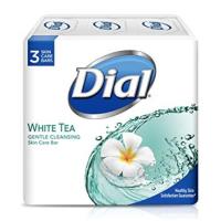 ราคา Dial White Tea Skin Care Bar Soap Gentle Daily Skin ไดออล สบู่ก้อน ไวท์ที สารสกัดจากชาขาว 113g. x 3ก้อน (6019554751)