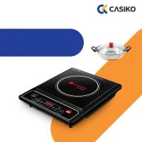 ราคา CASIKO เตาแม่เหล็กไฟฟ้า รุ่น IC 1500 พร้อมหม้อสแตนเลสฝาแก้ว 3 ลิตร กำลังไฟ 1500 วัตต์ (11154733898)