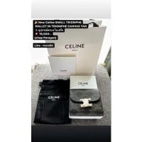 ราคา New Celine SMALL TRIOMPHE WALLET IN TRIOMPHE CANVAS TAN (9891425362)