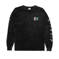 ราคา SLUM LTD - RIPNDIP Butz Up LS Black Mineral Wash (7883460252)