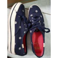 ราคา Keds x Kate Spade รองเท้า สีน้ำเงินลาย Polka dot เบอร์37 (2591995610)