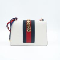 ราคา Gucci Gucci sylvie Serbia กระเป๋าสะพายใบเล็กสีขาว (20366674060)
