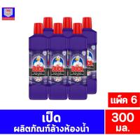 ราคา เป็ด โปร น้ำยาล้างห้องน้ำ 300 มล. x 6 ขวด (18995679591)