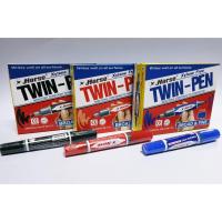 ราคา ปากกาเคมี 2 หัว ตราม้า#ปากกาเคมี ตราม้า#ปากกาเคมี 2 หัว 12ด้าม/1กล่อง มีให้เลือก 3สี (11031918965)