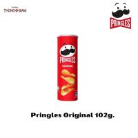 ราคา Pringles Original พริงเกิลส์ รสดั้งเดิม มันฝรั่งทอดกรอบ ขนาด102 กรัม(g.) BBE:06/2024 (23979983263)