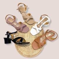 ราคา ‼️รองเท้าไซส์ใหญ่ทรงซาร่าแบบไขว้ สวยๆจร้า✌️ (4160355757)