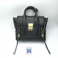 ราคา New Phillip Lim mini สีดำ อะไหล่ทอง อุปกรณ์ การ์ด ถุงผ้า (960769424)