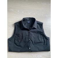 ราคา เสื้อเชิ้ต แขนกุด สีดำ UNIQLO (19693193570)