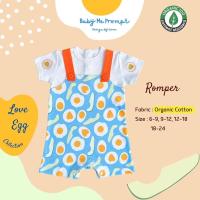 ราคา รอมเปอร์ขาสั้น เด็กผู้ชาย ลายไข่ดาวสีฟ้า 12-18m (18124018988)