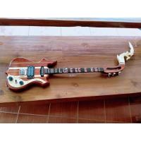 ราคา พิณโปร่งไฟฟ้า ทรงกีตาร์ คลาสสิก​ลายไม้​สวยๆ (4548767909)