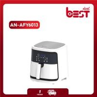 ราคา Aconatic หม้อทอดไฟฟ้าไร้น้ำมัน รุ่น AN-AFY6013 ความจุ 6 ลิตร 1850W สีขาว (รับประกันสินค้า 1 ปี) (8571071956)