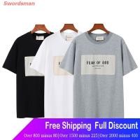ราคา เสื้อยืดสีขาวเสื้อยืด พิมพ์ลายโลโก้ fear of God fog 2020 แฟชั่นฤดูร้อน สําหรับผู้ชาย และผู้หญิง มีสีดํา สีเทา สีขาวS-4XL (14793030564)