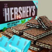 ราคา [พร้อมส่ง] ขนม ขนมเกาหลี ช้อคโกแลต เฮอร์ชี่ มิ้นท์ Hershey mint chocolate นำเข้าเกาหลี exp.20.07.2022 (12313589556)