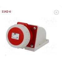 ราคา HACO 1142-6 Wall Sockets เพาเวอร์ปลั๊กตัวเมีย HACO 4 PIN 1142-6เต้ารับสำหรับยึดติดผนัง ชนิดกันน้ำ / Wall Sockets (15997101539)