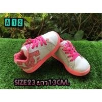 ราคา ราคาเทรองเท้าเด็ก ยี่ห้อ DC Unilite พื้นโฟม น้ำหนักเบามาก ของแท้มือสอง สภาพสวยๆ ✨size 23 ยาว 13 cm. (13987186170)