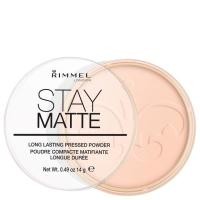 ราคา (มี01พร้อมส่ง8ตลับ)แป้งอัดแข็งRimmel stay matte powder 14g. (4120892602)