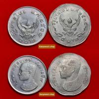 ราคา 1 บาn คsุฑ พ.ศ. 2517+ 5 บาnคsุฑ 9 เหลี่ยม พ.ศ. 2515 /1 คู่ รวม 2 ร. (23714246503)