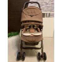 ราคา รถเข็นเด็ก แบรนด์ Aprica รุ่น Luara Quattro สีน้ำตาลชมพูลายจุด พร้อมชุดซัพพอร์ตครบ (6850830920)