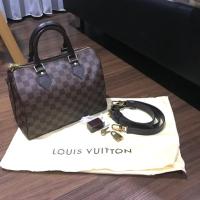 ราคา Louis Vuitton Speedy Ban. 25 Damier มือสอง (1135459613)