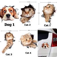 ราคา ✅พร้อมส่ง✅สติ๊กเกอร์3มิติติดรถรูปน้องหมาน่ารักน้องแมวน่ารักสติ๊กเกอร์3Dหมาทะลุกระจกแมวทะลุมิติ (21582848064)