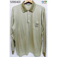 ราคา Alfredo Versace แท้ เสื้อยืดโปโลแขนยาวลาย Signature (1114377376)